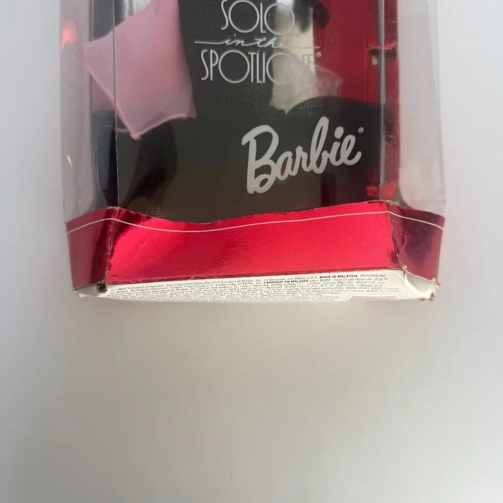 VINTAGE 1994 SOLO IN THE SPOTLIGHT BARBIE DOLL MATTEL NEW - Damaged box see pics - Picture 2 of 9